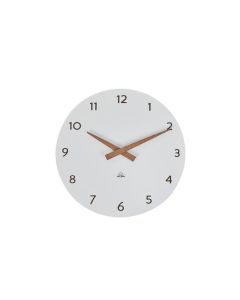 Nástěnné hodiny "Hormilena", bílá, 30cm, ALBA