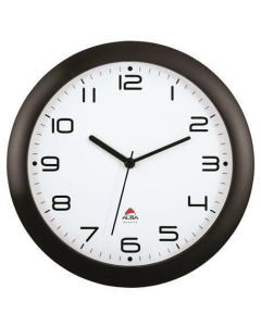 Nástěnné hodiny "Hornew", 30 cm, ALBA, černé
