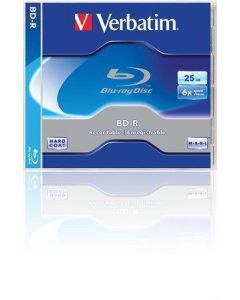 BD-R Blu-Ray SL, 25GB, 6x, Verbatim, jewel box