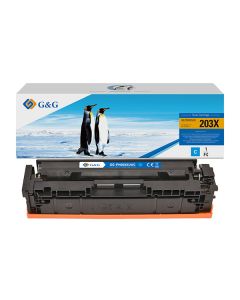G&G kompatibilní toner s Canon 045HC/054HC, NT-PH203XUUC, cyan, 2200str.