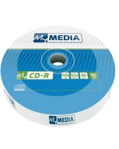 CD-R 700MB, 80min., 52x, MYMEDIA, 10ks - fólie