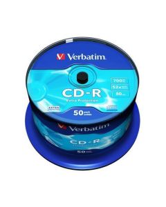 CD-R 700MB, 80min., 52x, DL Extra Protection, Verbatim, 50-cake