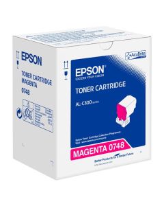 Epson originální toner C13S050748, magenta, 8800str.