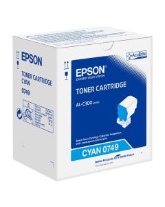 Epson originální toner C13S050749, cyan, 8800str.