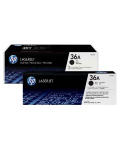 HP originální toner CB436AD, HP 36A, black, 4000 (2x2000)str., dual pack