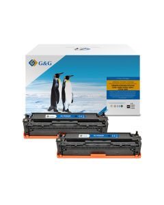 G&G kompatibilní toner s HP CB540A, CE320A, CF210X, Canon CRG116, CRG716, C, NT-PH540UBK, HP 125A, black, 2200str.
