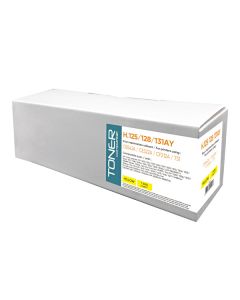 Kompatibilní toner s CB542A/CE322A, H.125/128/131AY, yellow, 1400str.