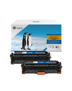 G&G kompatibilní toner s HP CC530A, CE410X, CF380X, Canon CRG118, CRG718, C, NT-PH530UBK, HP 304A, black, 3500str.
