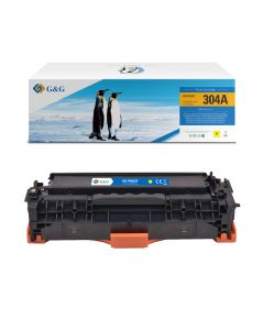 G&G kompatibilní toner s HP CC532A, CE412A, CF382A, Canon CRG118, CRG718, C, NT-PH532UY, HP 304A, yellow, 2800str.