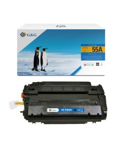 G&G kompatibilní toner s HP CE255A, NT-PH255C, HP 55A, black, 6000str.