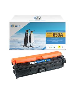 G&G kompatibilní toner s HP CE272A, NT-CH272FY, HP 650A, yellow, 15000str.