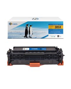 G&G kompatibilní toner s HP CE410X, NT-PH305XBK(CE410X), HP 305X, black, 4000str.