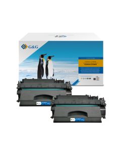 G&G kompatibilní toner s HP CE505X, CF280X, Canon CRG719H, NT-PH505XCU, HP 05X, black, 6500str., DOPRODEJ