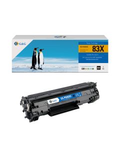 G&G kompatibilní toner s HP CF283X, CF283A, Canon CRG137, CRG737, NT-PH283XCU, black, 2200str.