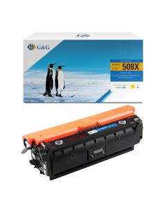 G&G kompatibilní toner s HP CF362X, NT-PH362XY, HP 508X, yellow, 9500str., high capacity