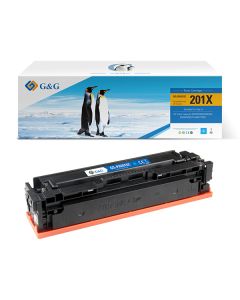 G&G kompatibilní toner s HP CF401X, NT-PH201XC, HP 201X, cyan, 2300str.