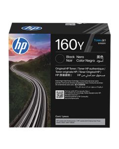 HP originální toner W1600Y, HP160Y, black, 38000str.