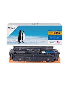 G&G kompatibilní toner s HP W2033X, NT-PH2033XFM, HP 415X, magenta, 6000str., high capacity