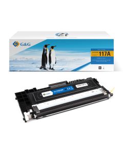 G&G kompatibilní toner s HP W2070A, NT-PH2070BK, HP 117A, black, 1000str.