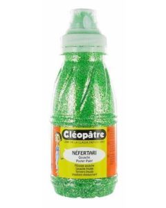 Třpytivý gel 250 ml Zelená, CLEOPATRE
