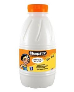 Bílé PVA lepidlo VINYL'ECOLE 500 g, CLEOPATRE