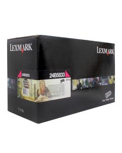 Lexmark originální toner 24B5833, magenta, 18000str., extra high capacity, return