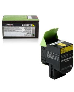 Lexmark originální toner 24B6010, 24B6010, yellow, 3000str., high capacity