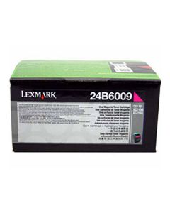 Lexmark originální toner 24B6009, 24B6009, magenta, 3000str., high capacity