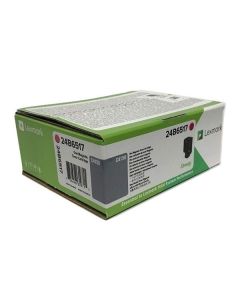 Lexmark originální toner 24B6517, magenta, 10000str., high capacity, return