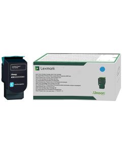 Lexmark originální toner 24B7178, cyan, 6000str.