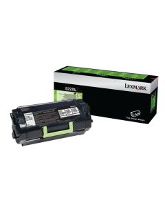 Lexmark originální toner 52D2X0L, 522XL, black, 45000str., pro štítky, extra high capacity, return