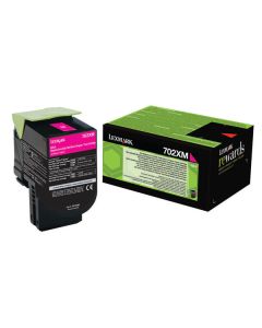 Lexmark originální toner 70C2XM0, magenta, 4000str., extra high capacity, return