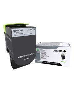 Lexmark originální toner 71B0010, black, 3000str.