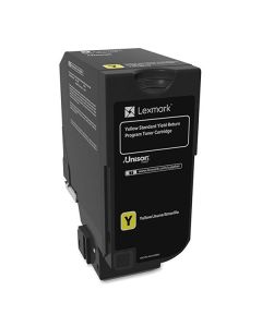 Lexmark originální toner 74C20Y0, yellow, 3000str., return
