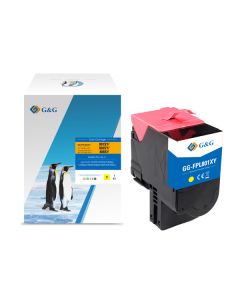 G&G kompatibilní toner s Lexmark 80C2SY0, NT-FPL801XY-A, yellow, 2000str.