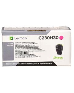 Lexmark originální toner C230H30, magenta, 2300str., high capacity