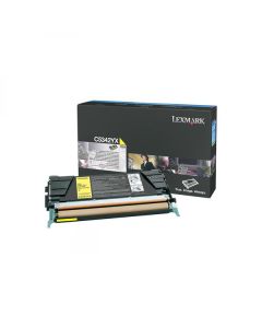 Lexmark originální toner C5342YX, yellow, 7000str.