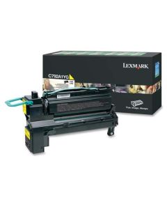 Lexmark originální toner C792A1YG, yellow, 6000str.