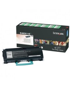Lexmark originální toner E460X11E, black, 15000str., extra high capacity, return