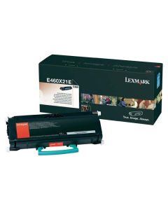 Lexmark originální toner E460X31E, black, 15000str., extra high capacity