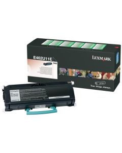 Lexmark originální toner E462U11E, black, 18000str., extra high capacity, return