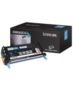 Lexmark originální toner X560A2CG, cyan, 4000str.