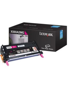 Lexmark originální toner X560A2MG, magenta, 4000str.