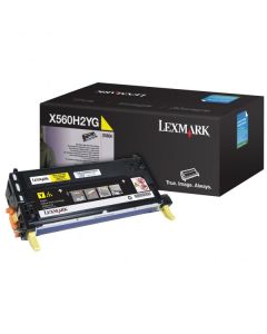 Lexmark originální toner X560H2YG, yellow, 10000str.