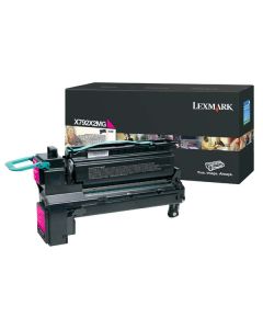 Lexmark originální toner X792X2MG, magenta, 20000str., extra high capacity