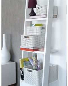 Košík, umělý ratan, krémová, 7 l, CURVER 205825