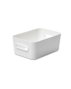 Úložný box "Compact M", bílý,  plast, 5,3 l, SMARTSTORE 10810