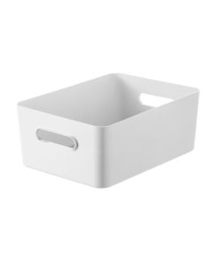 Úložný box "Compact L", bílý, plast, 15,4 l, SMARTSTORE 11010