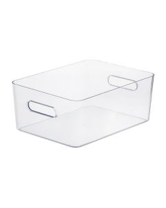 Úložný box "Compact Clear L", průhledný, plast, 15,4 l, SMARTSTORE 11090