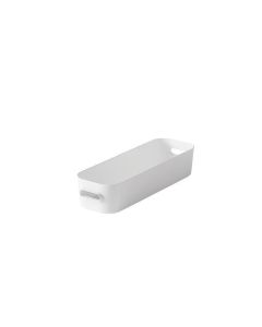 Úložný box "Compact Slim", bílý, plast, 1,3 l, SMARTSTORE 11210